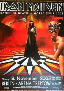 IRON MAIDEN  2003 BERLIN - orig. Concert Poster - Konzert Plakat - DIN A1 - YY - Bild 1 von 1