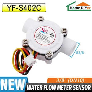 YF-S402C Hall Effect Liquid Flow Meter 3/8" POM Water Flow Sensor 0.5-10L/min - Picture 1 of 9