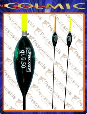 Flotador Colmic "NINJA 1" 0,1-1,0Gr. Deriva En Fibra De Vidrio Y Vara Hueca - Imagen 1 de 4