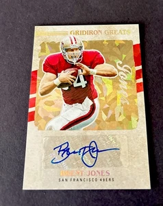 2022 Donruss Gridiron Greats Brent Jones 49'ers Auto - 49er GREAT - Picture 1 of 2