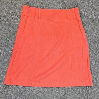 E-vie Mini Pencil Skirt Size UK 10 Coral Y2K - Image 1 of 4