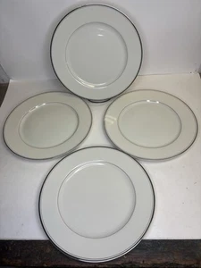 Mikasa. Belair Ivory China L2802. Dinner Plates Japan Set of Four. Read Descrip - Picture 1 of 15