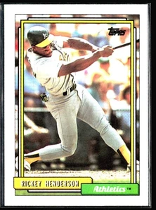 Topps #560 Rickey Henderson Gold 1992 - Imagen 1 de 2