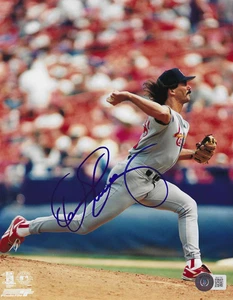 St. Louis Cardinals Dennis Eckersley Autographed 8x10 Photo BAS Authenticated - Picture 1 of 1