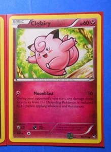 Clefairy 70/111 Pokemon card XY Furious Fists common NM - Picture 1 of 1