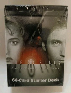 The X-Files Card Game 60-Card Starter Deck Unopened & Sealed "Collectible" CCG - Picture 1 of 10