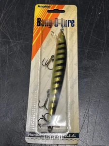 Jim Bagley Bait Co. #5 Black On Gold Foil Spin Tail NOS Handcrafted In USA - Bild 1 von 8