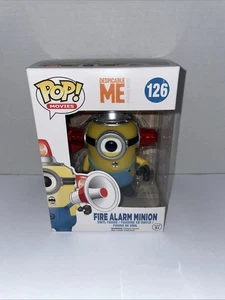 Funko Pop! Vinyl: Despicable Me - Fire Alarm Minion #126 - Bild 1 von 6