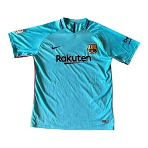 Maglia da trasferta Nike Barcelona 2017/2018 taglia XL usata in ottime condizioni - Foto 1 di 5