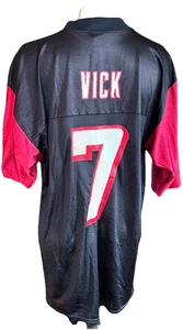 Atlanta Falcons #7 Michael Vick Reebok Trikot Größe Medium NFL Shirt Spieler schwarz - Bild 1 von 6