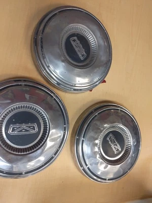 (3) 1967-1980 Ford Dog Dish Hubcap 10 1/2" Car Van Pickup F100 Truck F150 - Image 1 of 4