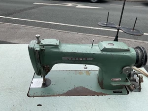 Consew model 210 flat bed industrial sewing machine, needs recommissioning - Picture 1 of 9