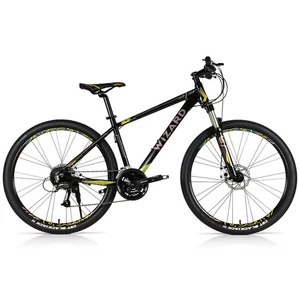 27.5 Zoll Wizard X-Country 3.5 Fahrrad Shimano 27 Gang MTB schwarz gelb Rh54cm - Bild 1 von 8