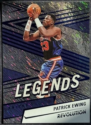Revolución Panini 2024-25 - Leyendas Patrick Ewing #164 Tormenta Azul Foto 1 de 3