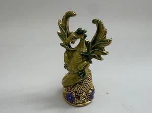 Kirk’s Folly Jeweled Dragon Thimble (ba) - Picture 1 of 6