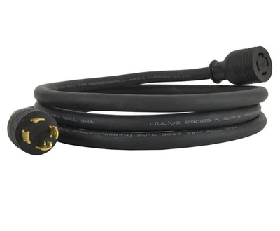 Cable/generador interruptor de transferencia 10/4 30 amperios 125/250 voltios 4 clavijas L14-30 anti-W... Foto 1 de 3