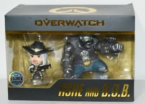 Overwatch Ashe & B.O.B. Cute But Deadly Figurine Set Blizzard Exclusive - Picture 1 of 6