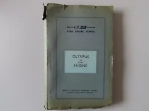 Vintage 1960's Bristol Olympus 104 Series Engine Manual, Memorabilia Ephemera - Picture 1 of 9
