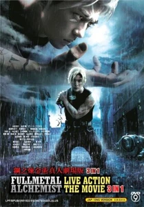DVD Fullmetal Alchemist Live Action The Movie 3-In-1 Complete Set (English Dub) - Picture 1 of 5