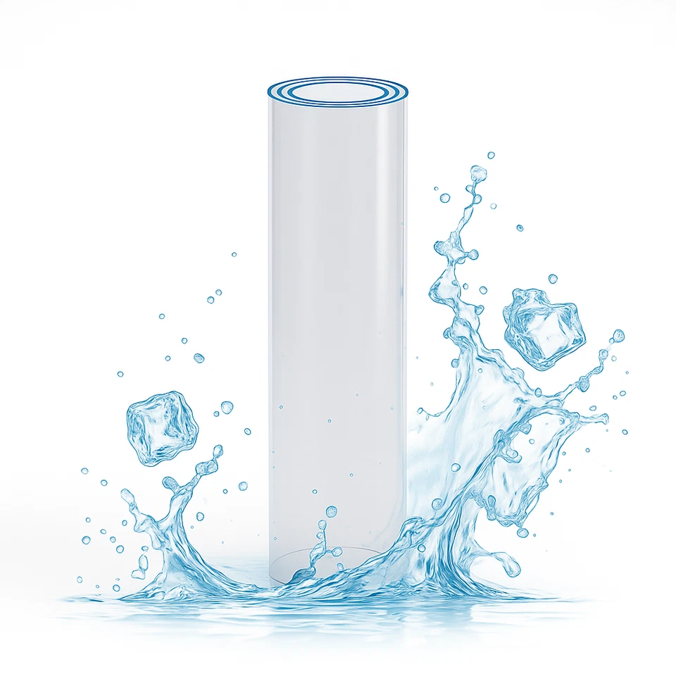 Tischdecke PVC Tischfolie Tischmatte Transparent Wasserdicht Meterware 2mm Dick⭐ - Bild 1 von 4