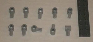 LEGO NEU Hellbläulich grau Balken 1 mit Achse (10X) 6123815 Stein 22961 - Bild 1 von 1