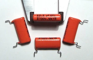 4 pcs Philips MKT368 2,2uF 2.2uF 100V 10% MKT Tropical fish alike 2,2µF - Picture 1 of 1