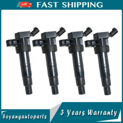 Paquete de 4 bobinas de encendido para Genesis Santa Fe Sonata y para Kia Optima Foto 1 de 4