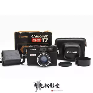 【QUASI COME NUOVO nella scatola】Canon CANONET QL17 GIII G3 35mm Film Camera T... - Foto 1 di 12