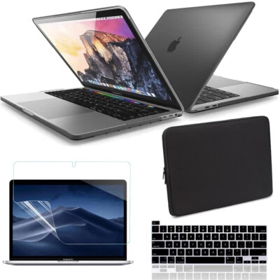 PARA MacBook Pro 13 polegadas A2251/A2289 com capa dura emborrachada superior Touch Bar - Imagem 1 de 4