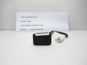 2004 Lexus RX330 Tailgate Trunk Open Release Switch w Trim 84930-48021 OEM - Picture 1 of 6