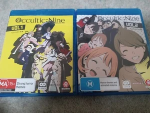 Occultic Nine Volume 1-2 Blu-ray Region B Very Rare - Picture 1 of 1