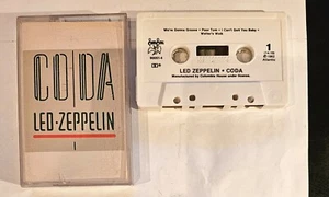 LED ZEPPELIN - CODA Cassette Swan Song/Columbia House 90051-4 1218 - Picture 1 of 2