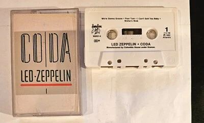 LED ZEPPELIN - CODA  Cassette  Swan Song/Columbia House 90051-4    1218 - Image 1 of 2