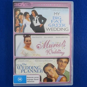 My Big Fat Greek Wedding/Muriels Wedding/The Wedding Planner - DVD - Region 4 - Picture 1 of 2