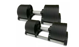 Gym 40kg Single Plate Adjustable Dumbbell 2.5 kg step increments home gym - Picture 1 of 3