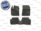 NEW SET LHD BLACK FLOOR MATS WATERPROOF AUTO LINERS FOR DACIA LODGY 2012-2020
