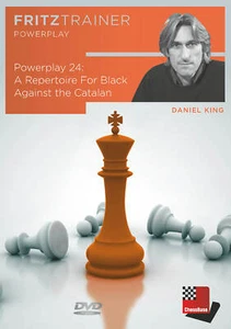 POWER PLAY - A Repertoire for Black Against the Catalan - Daniel King - VOL 24 - Picture 1 of 1