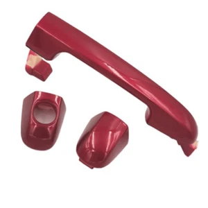 Agate red Side Outer Door Handles Grab Cover Replacement for Kia Forte 2009-2017 - Picture 1 of 9