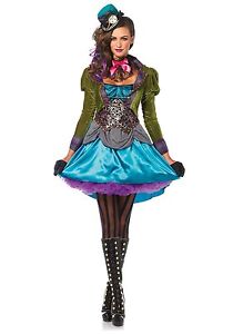 Leg Avenue de Luxe Chapelier Fou Adulte Pays Des Femmes Halloween Costume 85505