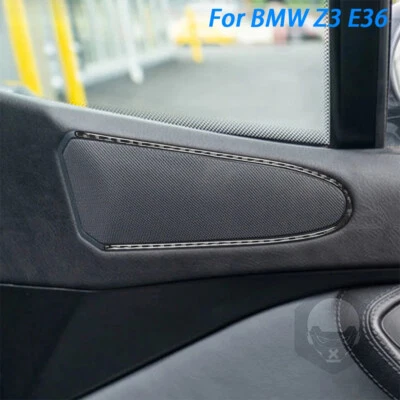 Tira de panel de altavoz interior de fibra de carbono para BMW Z3 E36 1998-2002 interior de coche Foto 1 de 4