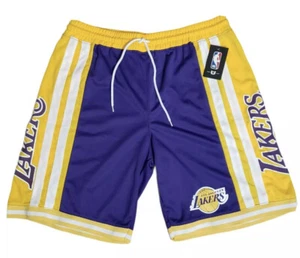 LOS ANGELES LAKERS NEW Men’s NBA Basketball Shorts MEDIUM NEW W/Tags - Picture 1 of 3