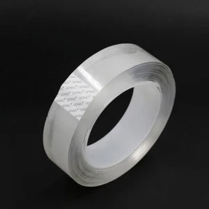 GENNEL 30mm Nano Tape Clear Double Sided Super Self Adhesive Reusable Tape - Picture 1 of 4