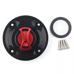 CNC Fuel Gas Tank Cap Cover For Suzuki TL1000S GS500 GSXR600 GSXR750 1000 SV650 - Picture 1 of 5