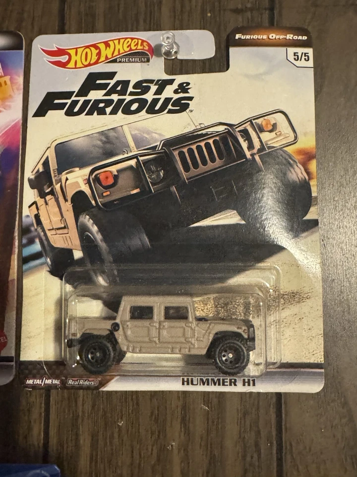 Hotwheels Premium Fast & Furious Hummer H-1 Tan - Image 1 of 1