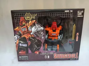 New Transformation toys Unique Toys UT W-03 W03 SAVAGEBULL Figure In Stock - Picture 1 of 1