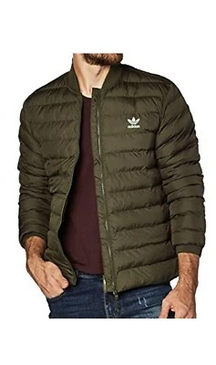 Chaqueta/abrigo acolchado verde XL para hombre Adidas Originals Superstar SST exterior Foto 1 de 3