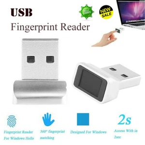 USB Fingerprint Reader Module Biometric Scanner for Windows10 11 Hello Laptops - Picture 1 of 16