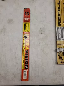 Recargas de cuchilla limpiaparabrisas Rally de 13"" de colección 1994 estándar metal 5/16"" de ancho 1 par - Imagen 1 de 6