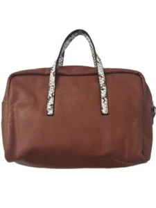 URBAN ORIGINALS Women's Brown Vegan Leather Fame Duffel Bag #420015 NWT - Picture 1 of 3
