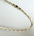 Clip Chain 2. 5 by 7mm. Vermeil- 14k Gold Plated Over Sterling Silver 7~24 Inch